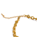 Collier avec Pendentif Soleil et Lune Femme
