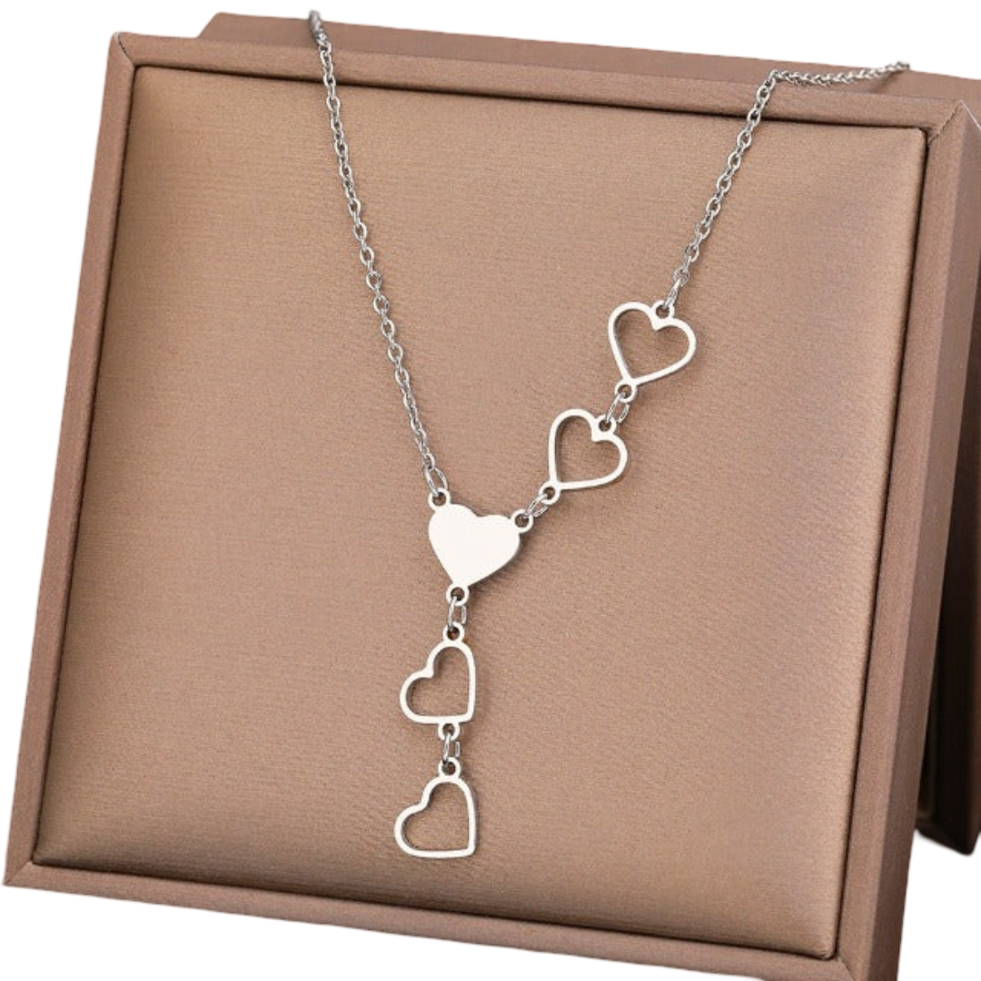 Collier Coeur Long