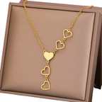 Collier Coeur Long