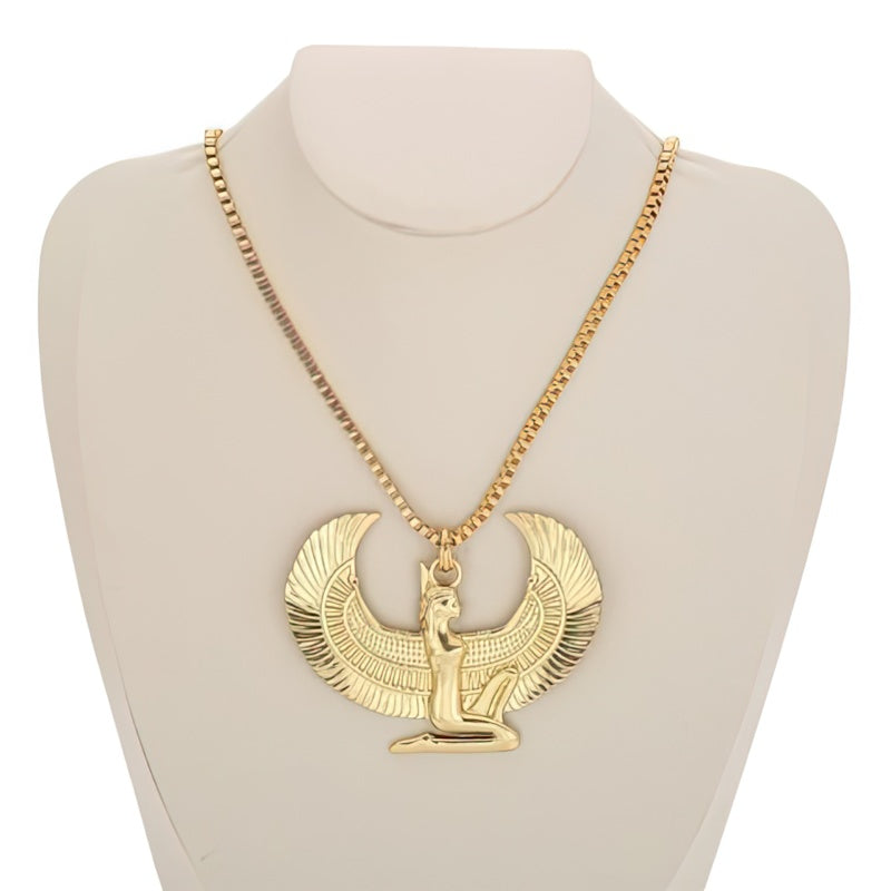 Collier Croix Egyptien Or