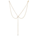 Collier de Dos Bohème pour Femme or