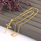 Collier et Pendentif Chrétien Croix de Jesus