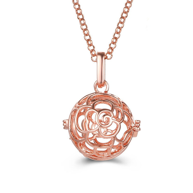 Collier Femme Enceinte Bola de Grossesse avec Pendentif  Creux