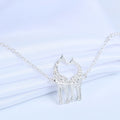 Collier Girafe Argent