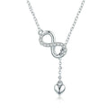 Collier Infini Pendentif en Argent