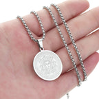 Collier Médusa Gorgone Grecque argent