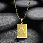 Collier Pendentif avec Signe du Zodiaque or