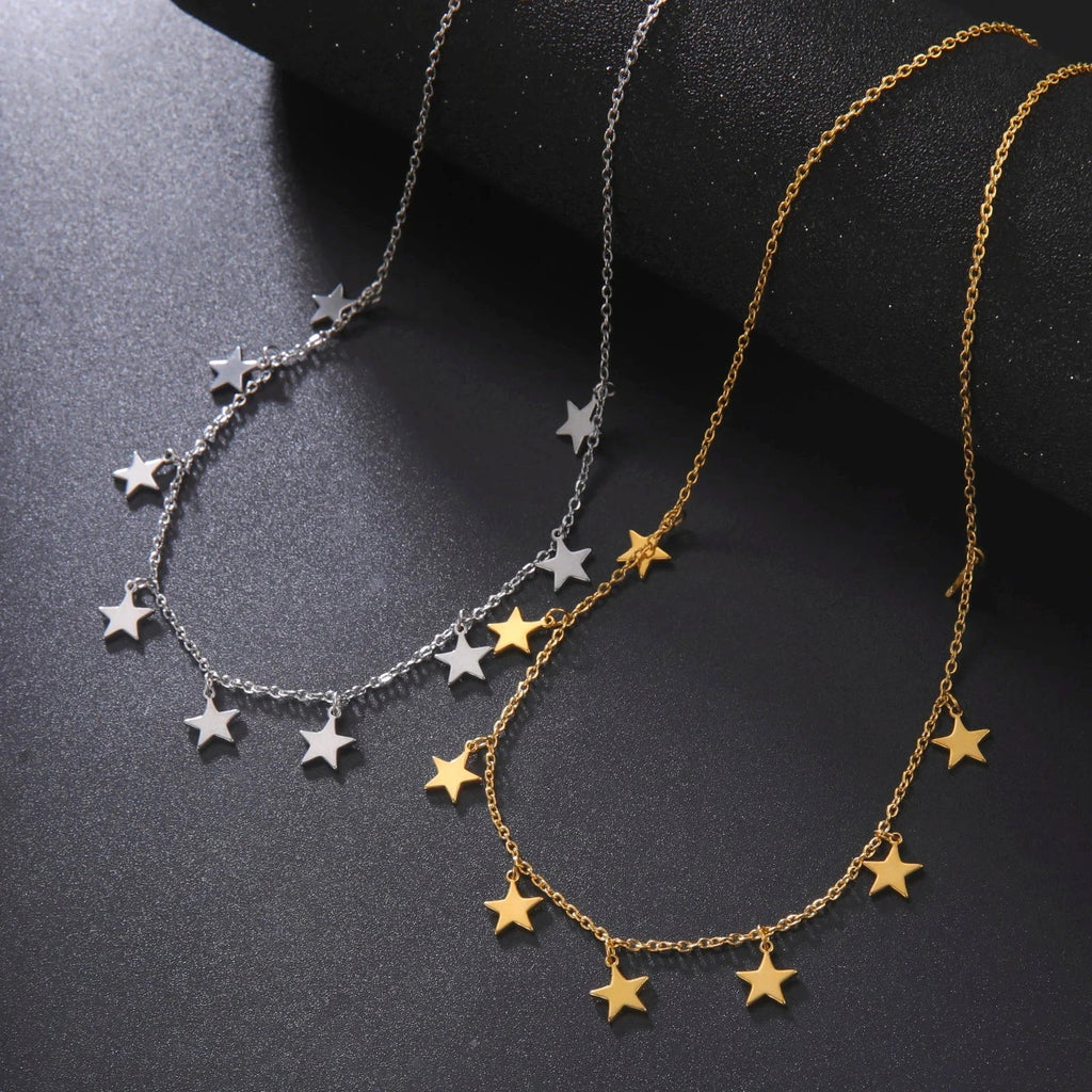 Collier Pendentif Etoile Astrologie 