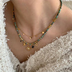 Collier Pendentif Etoile Style Bohémien