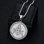 Collier Pendentif Franc Maçonnerie