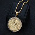 Collier Pendentif Franc Maçonnerie