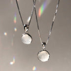 Collier Pendentif Pierre de Lune Femme