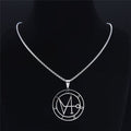 Collier Pendentif Sceau de L'Archange Gabriel