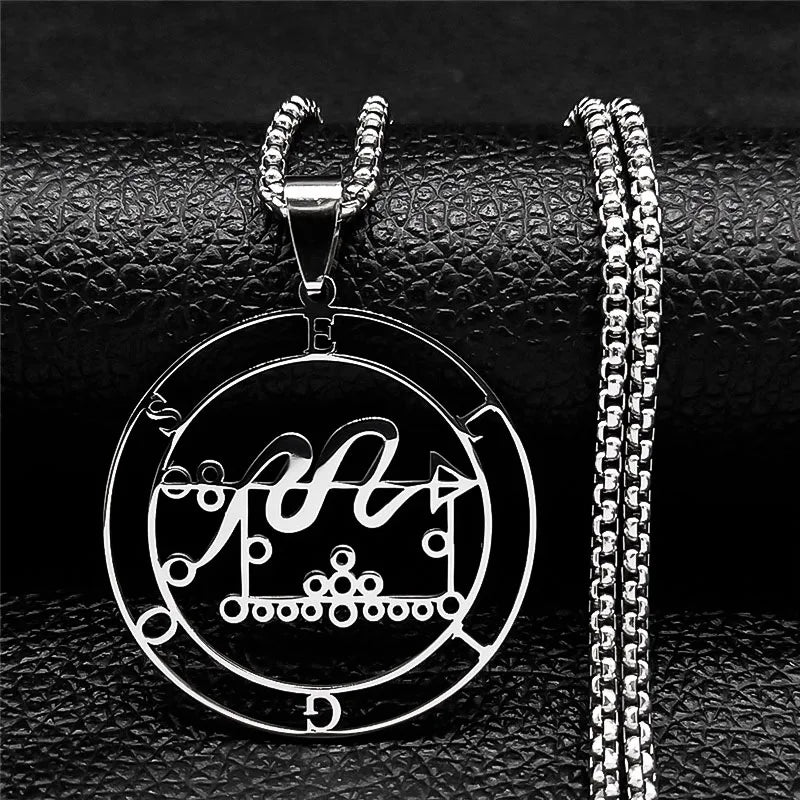 Collier Pendentif Sigil de Démon eligos