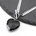 Collier Ras de Cou avec Pendentif Coeur 1