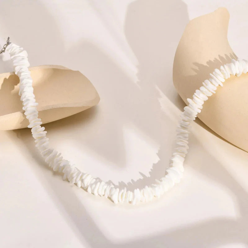Collier Ras de Cou en Coquillages