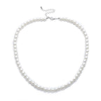 Collier Ras de Cou Homme avec Perles