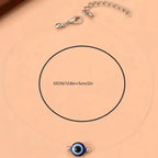 Collier Ras de Cou avec Pendentif contre le Mauvais Oeil