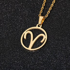 Collier Signe du Zodiaque - Pendentif  12 Constellations