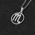 Collier Signe du Zodiaque - Pendentif  12 Constellations