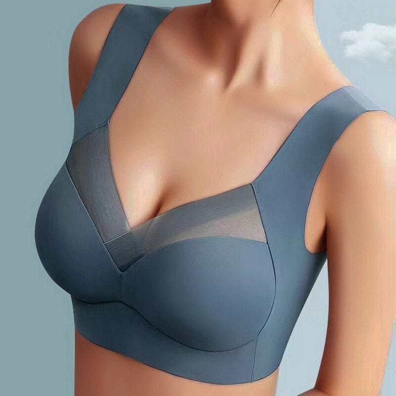 Comfy Family Lumia - Ultimate Comfort Support Bra Blue / L (32-34 A/B/C/D/E)