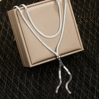 Long Collier De Décolleté Femme