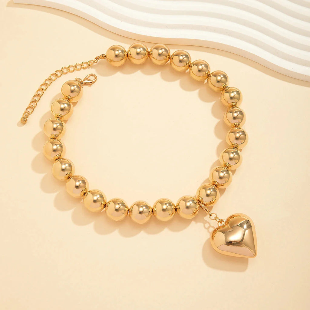 Pendentif Coeur Femme Collier or