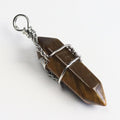 Pendentif Pierre Oeil de Tigre