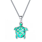 Pendentif Tortue vert