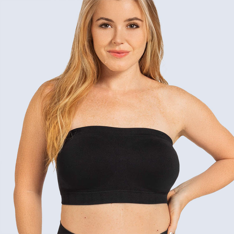 Dalita - Biustonosz Bandeau z Odpinanymi Ramiączkami